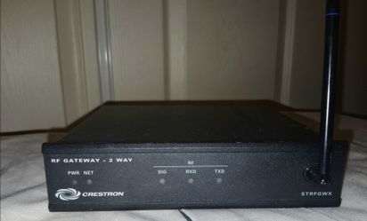 Crestron STRFGWX RF Gateway 2-Way w/ Antenna 418 MHz with charger