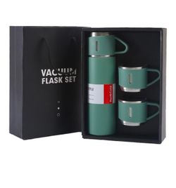 Stainless Steel Tea and Coffee Mug Included, Vacuum Insulated Bottle with Built-