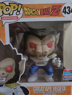 Funko Pop Great Ape Vegeta 2018 Fall Convention Exclusive