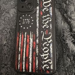 iPhone 14 Patriotic We The People Phone Case