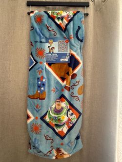 Toy Story 5 Plush Throw Blanket