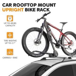 HOPE YOU READY Car Rooftop Mount Upright Roof Bike Rack,