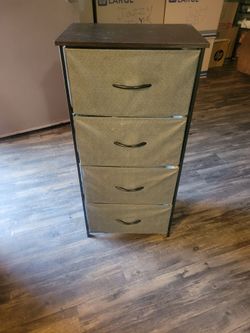 MOVING SALE Still like small black gray clothes dresser