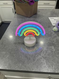 Neon Rainbow Light (battery)