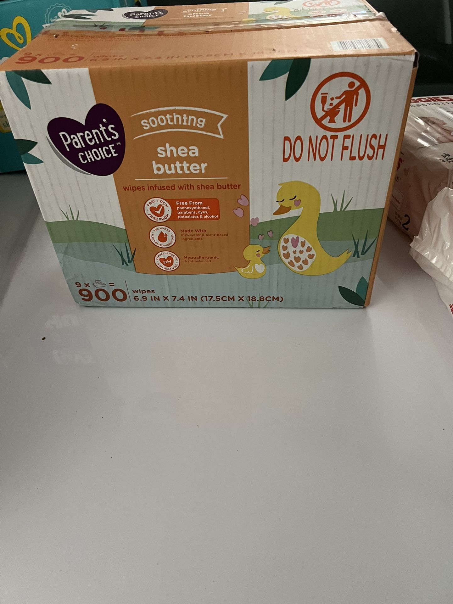 diapers/wipes