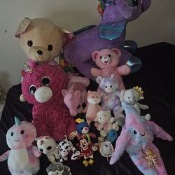 Stuffed Animals In Different Sizes