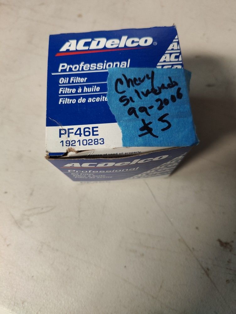 Oil Filter Chevy Silverado 99-2006