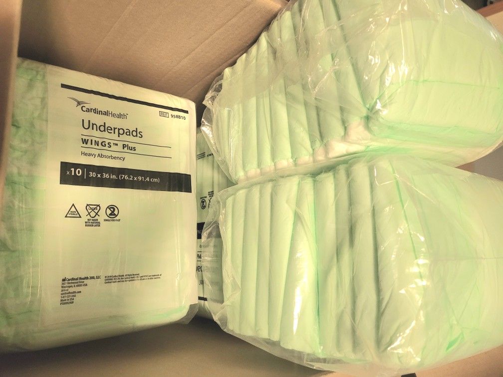 45 Underpads 2 Sizes Pee Pads People or Pets