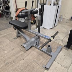 Nautilus xpload seated calf plate loaded commercial gym equipment exercise fitness