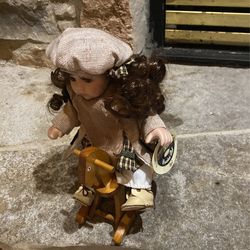 Collectible Memories Porcelain Doll April