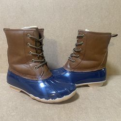 Highland Creek Girls Alex Rain Boots Prevents Slips & Falls Size  4M