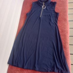 MSK blue dress size
