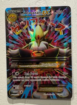 M Alakazam EX Full Art 118/124 XY Fates Collide Near Mint Pokémon