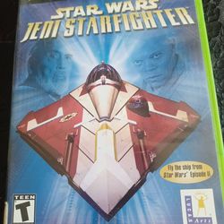XBOX BACKWARDS COMPATIBLE STAR WARS JEDI STARFIGHTER GAME COMPLETE IN BOX $40 FINAL PRICE READ DESCRIPTION AND SEE ALL PICTURES
