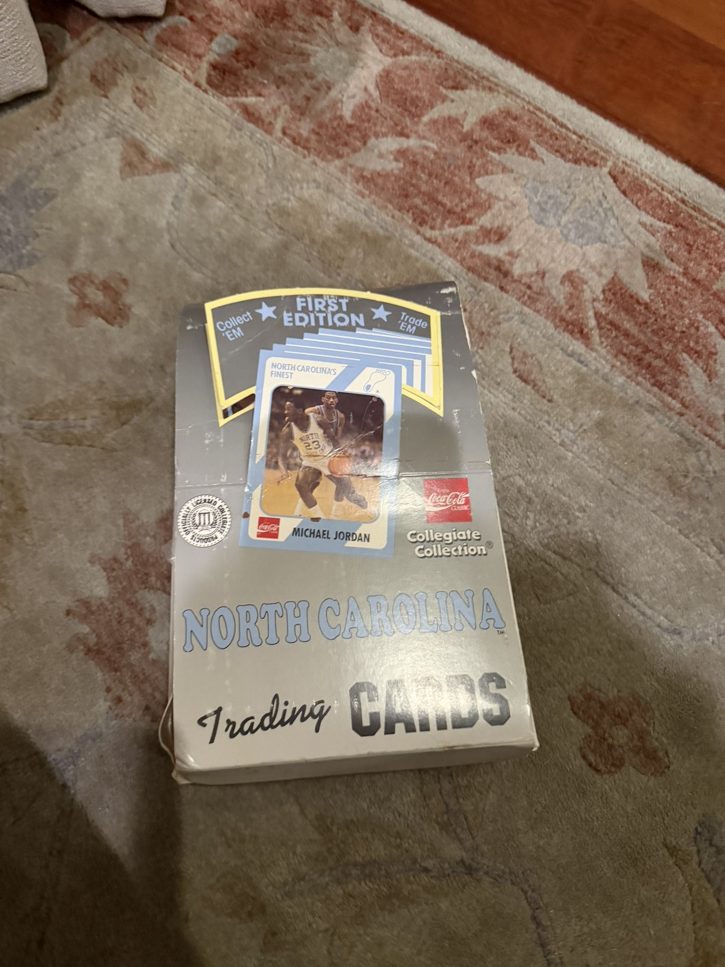 north carolina trading cards first edition Mike Pepper Basketball Card (North Carolina) 1989 Collegiate Collection Coca Cola #160 : Collectibles & Fine Art Immerse Yourself In The Rich History Of Unc Basketball Michael Jordan North Carolina card
