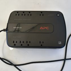 APC Back-UPS 650VA UPS Battery Backup & Surge Protector