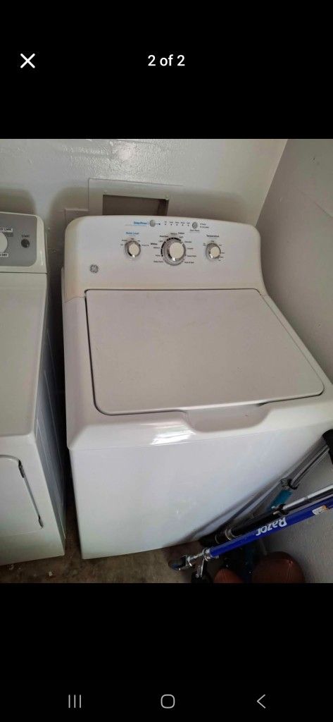 GE Washer And Dryer 