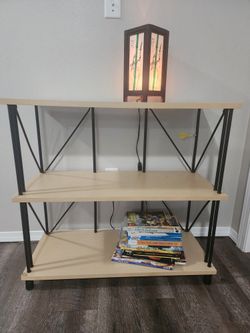 Wood Metal Shelf