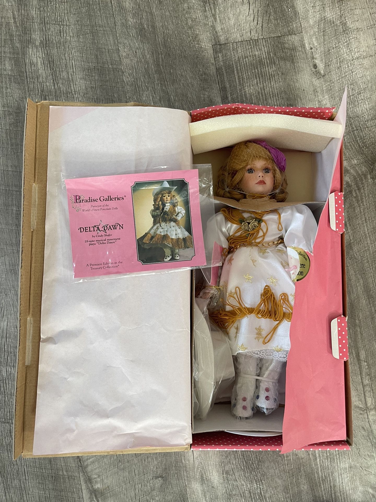 Paradise Galleries Porcelain Dolls