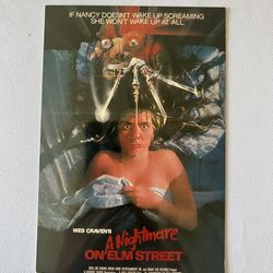 Vintage Nightmare On Elm Street Post Card Photo 4x6 Unused Lot Of 2.