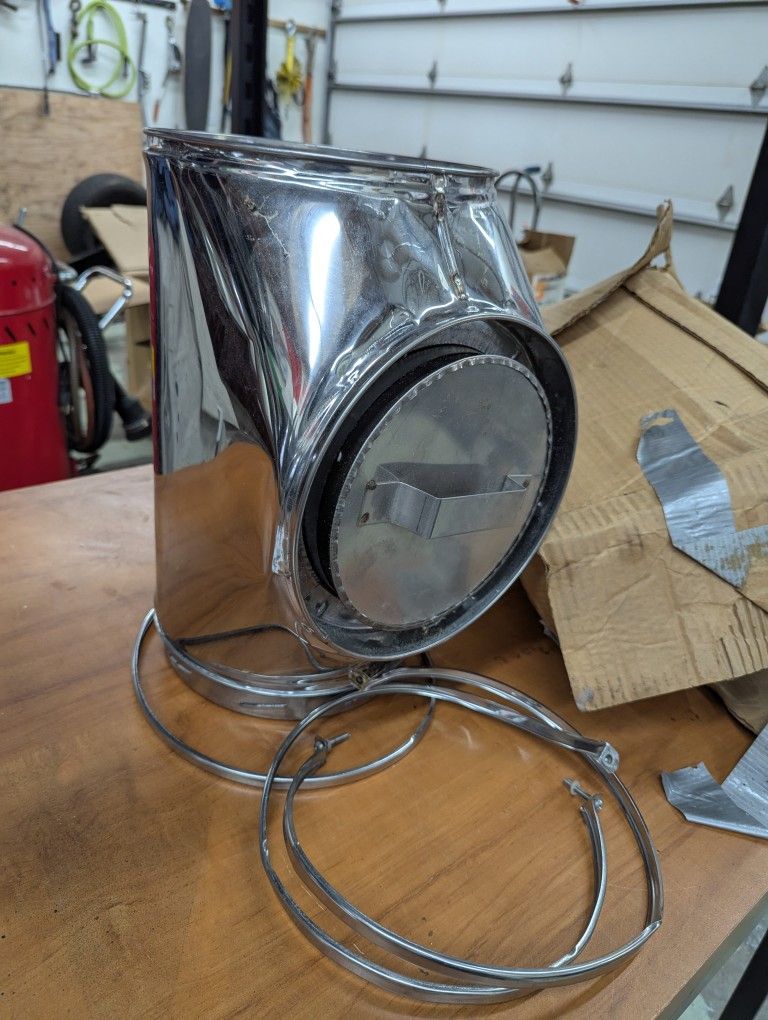 Selkirk 7" Ultra Temp Insulated T with Plug