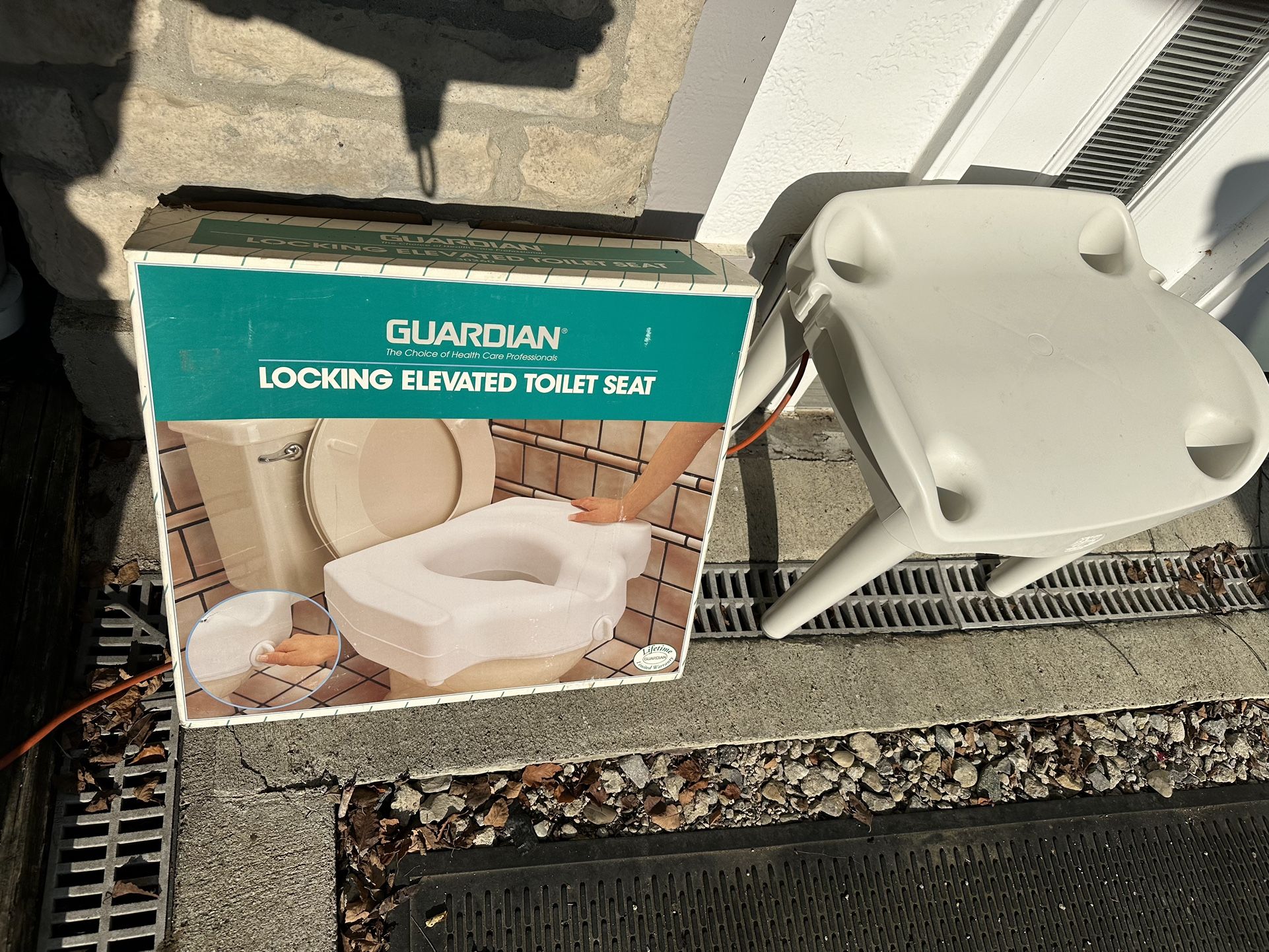 Bath Chair And Commode High-Rise New