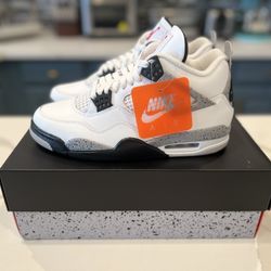 Air Jordan 4 White Cement 