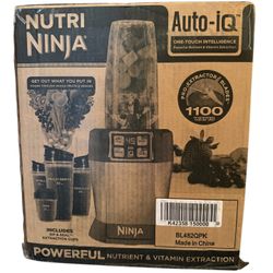 Nutri-Ninja Auto IQ One-Touch Intelligence Powerful Nutrient And Vitamin Extractor-ORANGE 