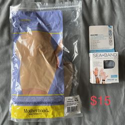 Maternity Belly Shaper & Nausea Relief & Acupuncture Bands 