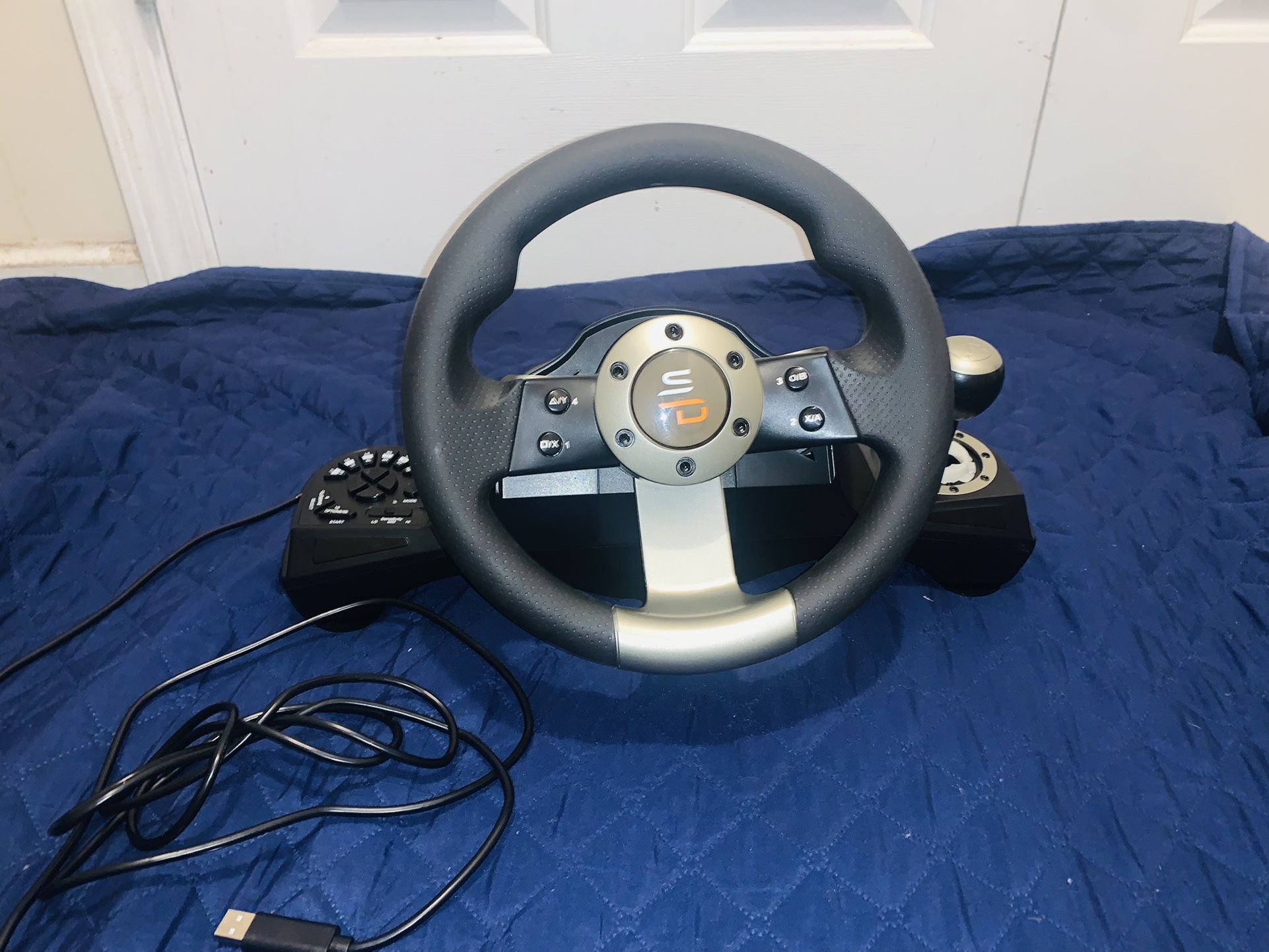 Subsonic SA5156 - Drive Pro Sport Racing Wheel for Playstation 4, PS4 Slim, PS4 Pro, Xbox One, Xbox One S and PS3