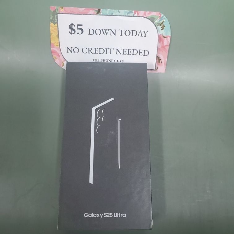 💎 Samsung Galaxy S25 Ultra (Brand New, Sealed, Untouched) – Now Just $1,099 or $1 Down! Save $200 Instantly + Full 1-Year Warranty