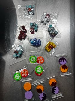 Pokemon coins and dice