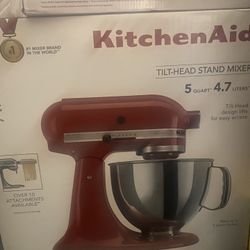 Kitchen Aid Mixer Red