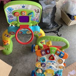 Two Educational Tables For Children And Walker $10 Both