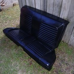 1965 Mustang Standard Coupe Rear Bench Seat With Upholstery