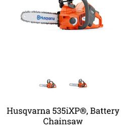 Husqvarna Battery Operated Chainsaw (Tool Only)
