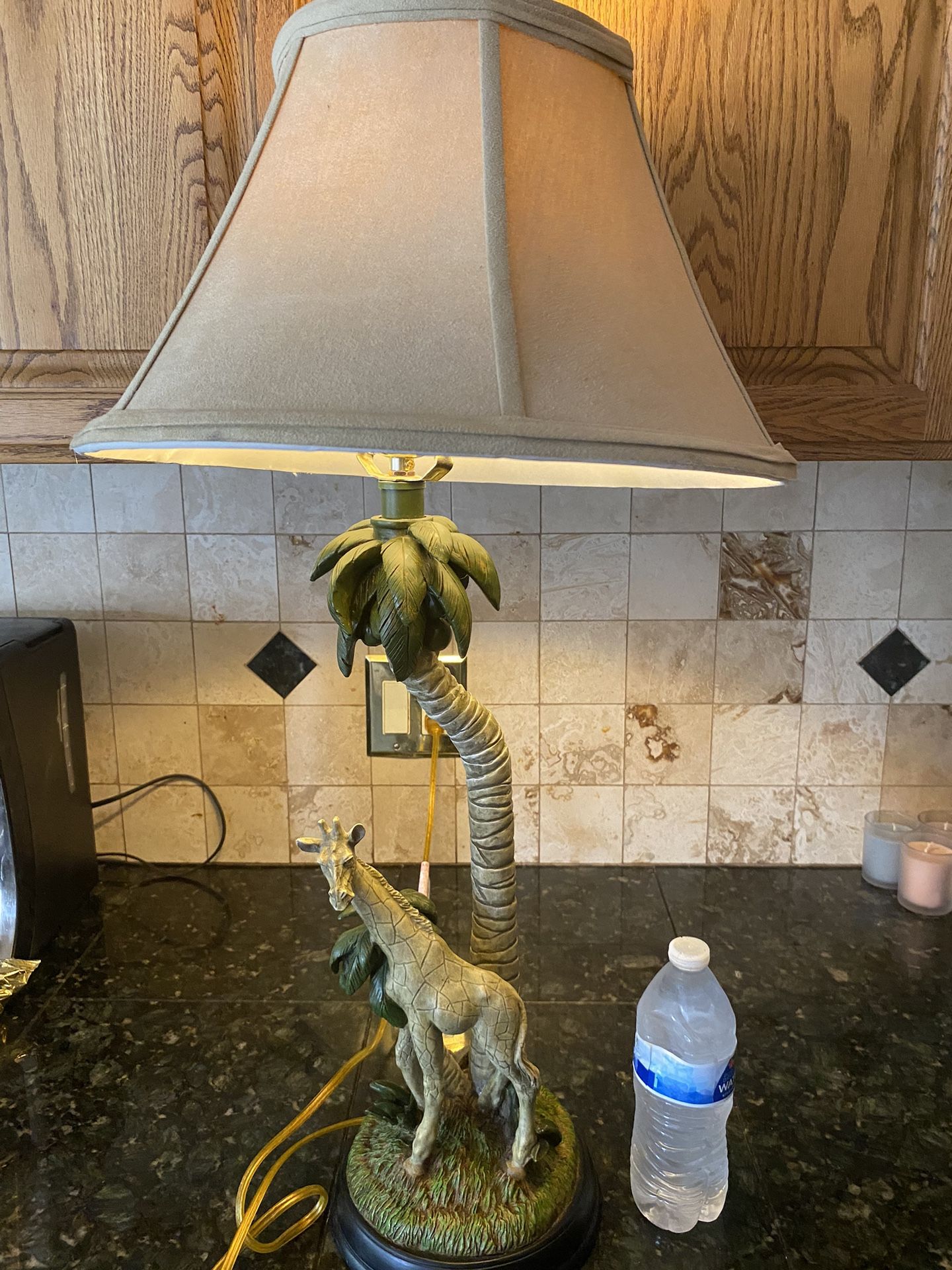 Ceramic Giraffe Lamp