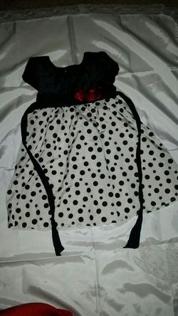 vestido para niña 2T