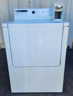 Refurbished Maytag MDG16CSDWW Coin Operated Front Load Gas Dryer