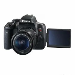 Canon EOS Rebel T6i Digital SLR with EF-S 18-55mm is STM Lens
