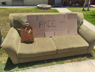 Free sofas - Loma Linda