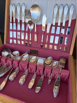 Vintage flatware silverplated
