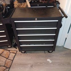 Tool Cart On Wheels. With Lock And Key New