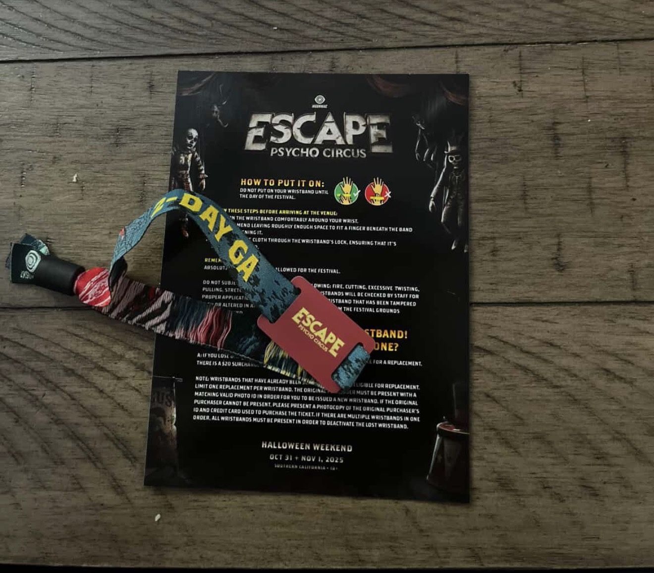Escape Ticket