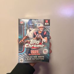 2025 NFL Topps Chrome value Box