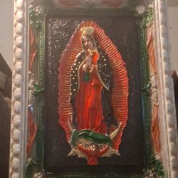 Handed Painted Virgin Mary 