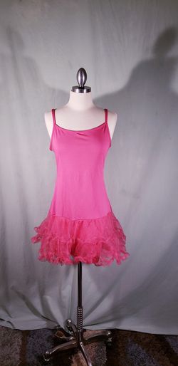 Pink slip petticoat size medium/,large
