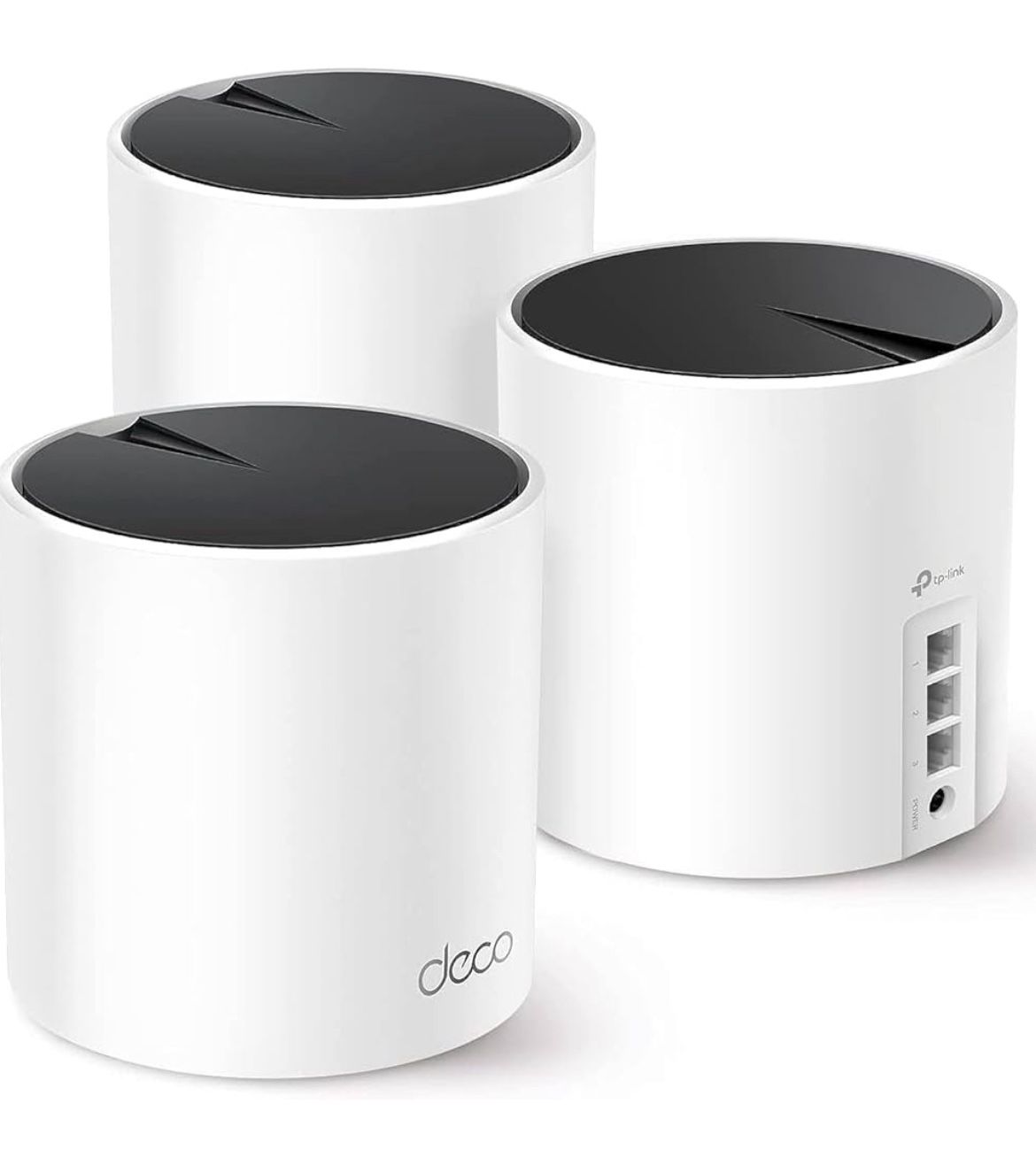TP-Link Deco AX3000 WiFi 6 Mesh System(Deco X55) - Covers up to 6500 Sq.Ft. , Replaces Wireless Router and Extender, 3 Gigabit ports per unit, support