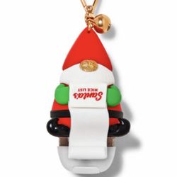New! BATH & BODY WORKS📜🎄🎅🏻NICE LIST GNOME🎅🏻🎄📜Pocketbac Holder 
