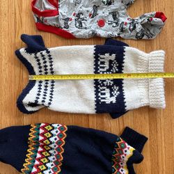 3 Small Pet Cat Dog Outfits  and Halloween Lion Mane